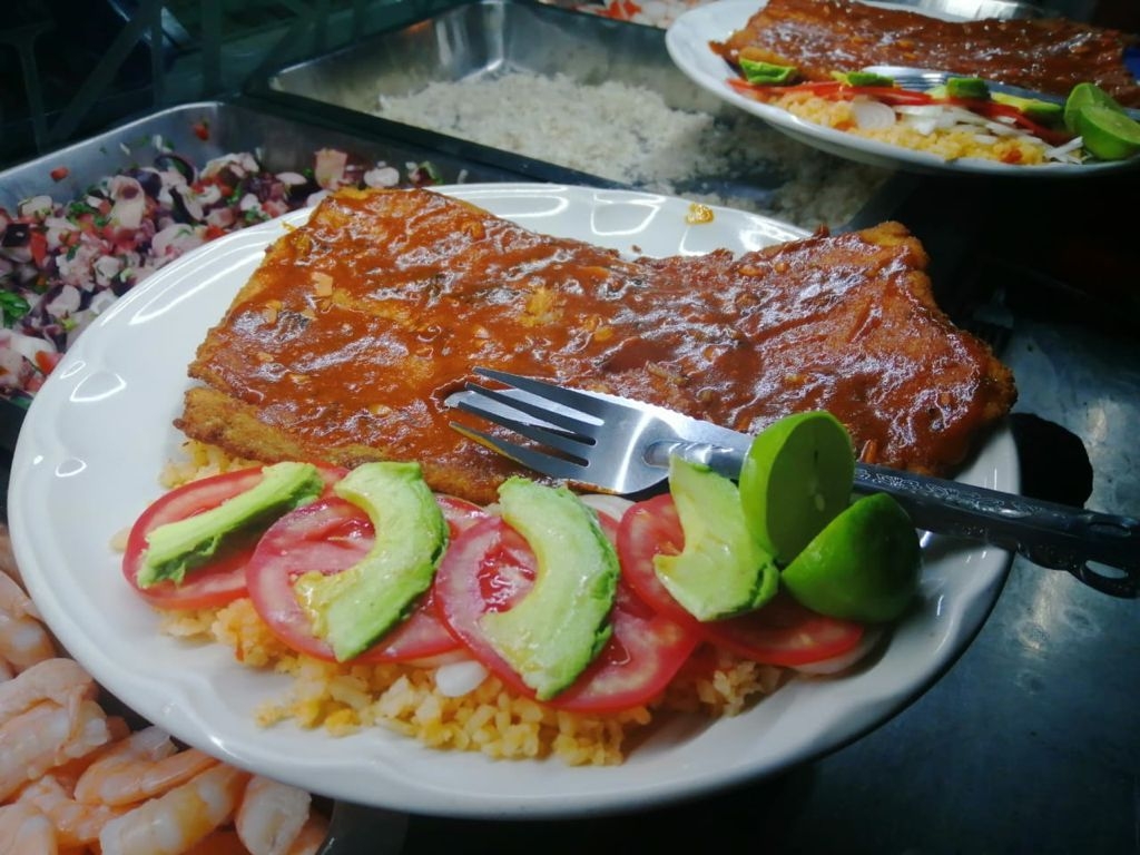 Filete Empanizado a la Diabla