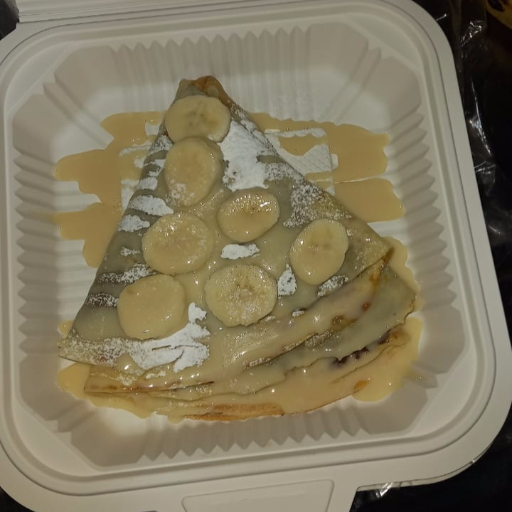 Crepa de Banano y Leche Condensada