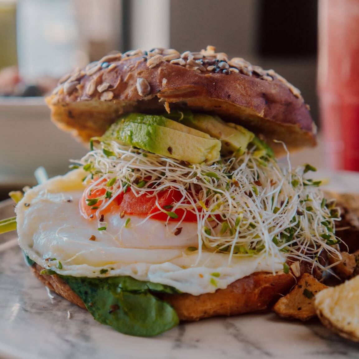 Bagel Salado Veggie