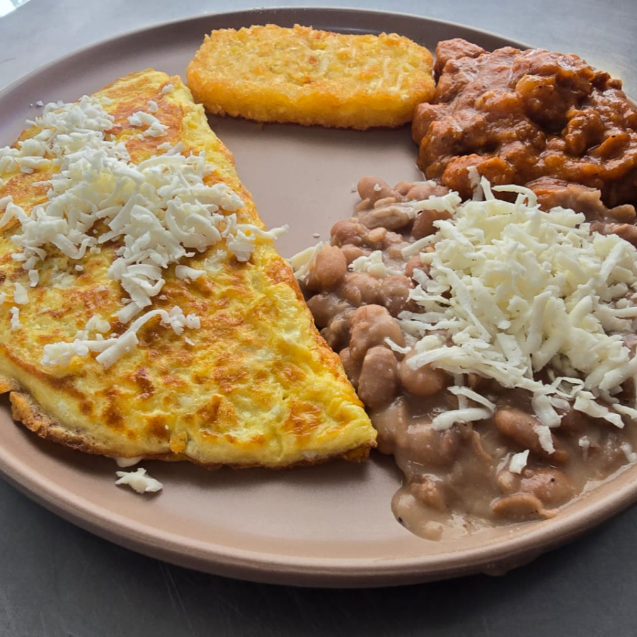 Omelette con Queso