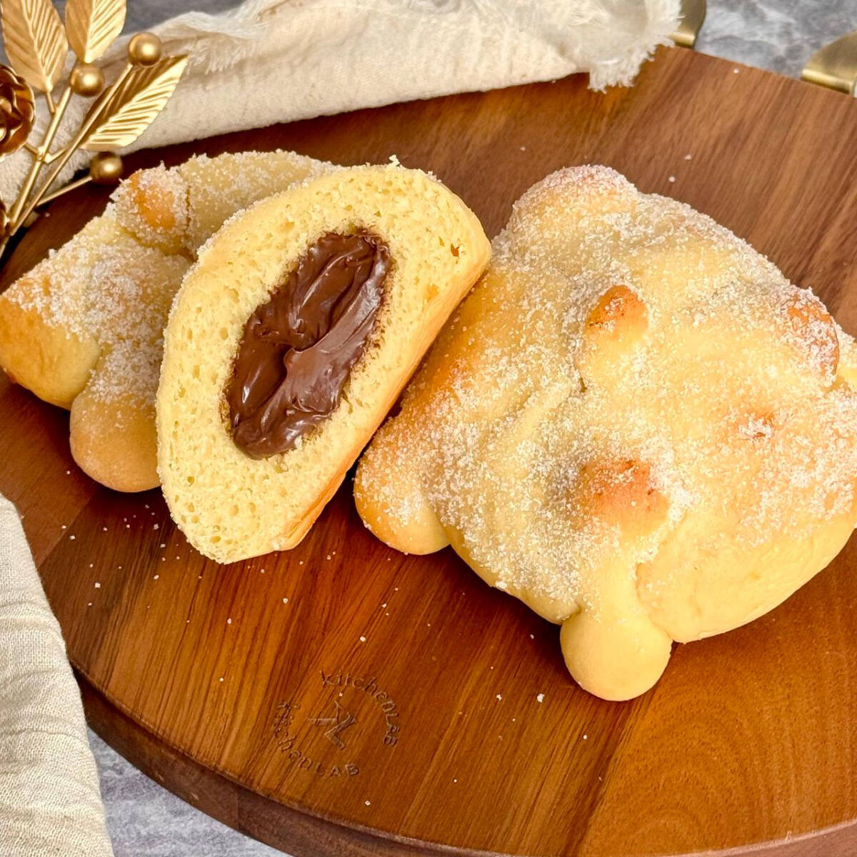 Pan Del Muerto Relleno De Nutella