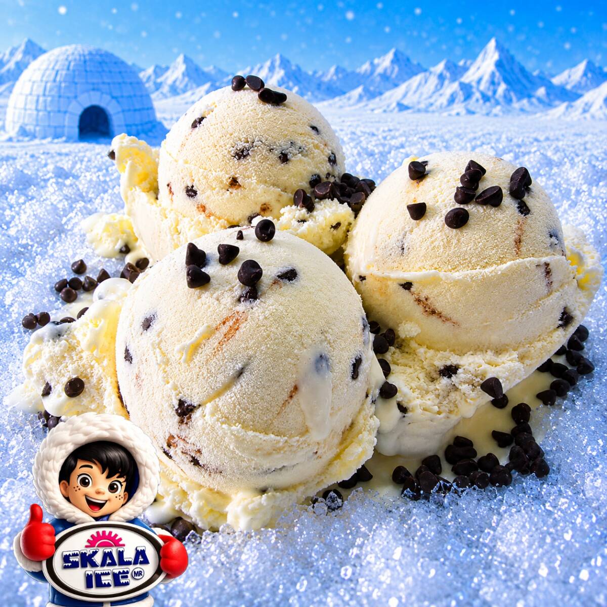 Helado de ChocoChips 5 Litros