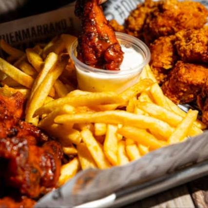 Platón 14 pzas Alitas Mango/BBQ