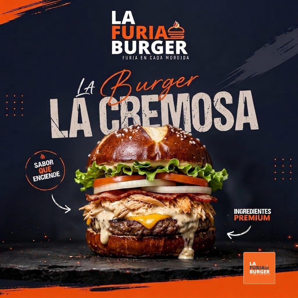 Hamburguesa la Cremosa
