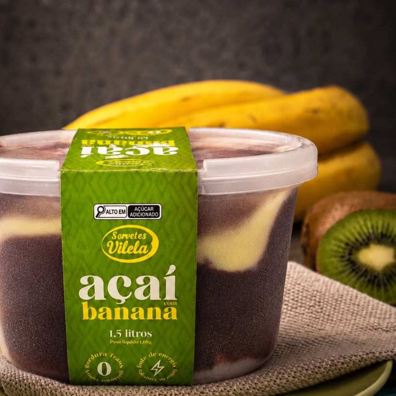 Açai com Banana 1.5l