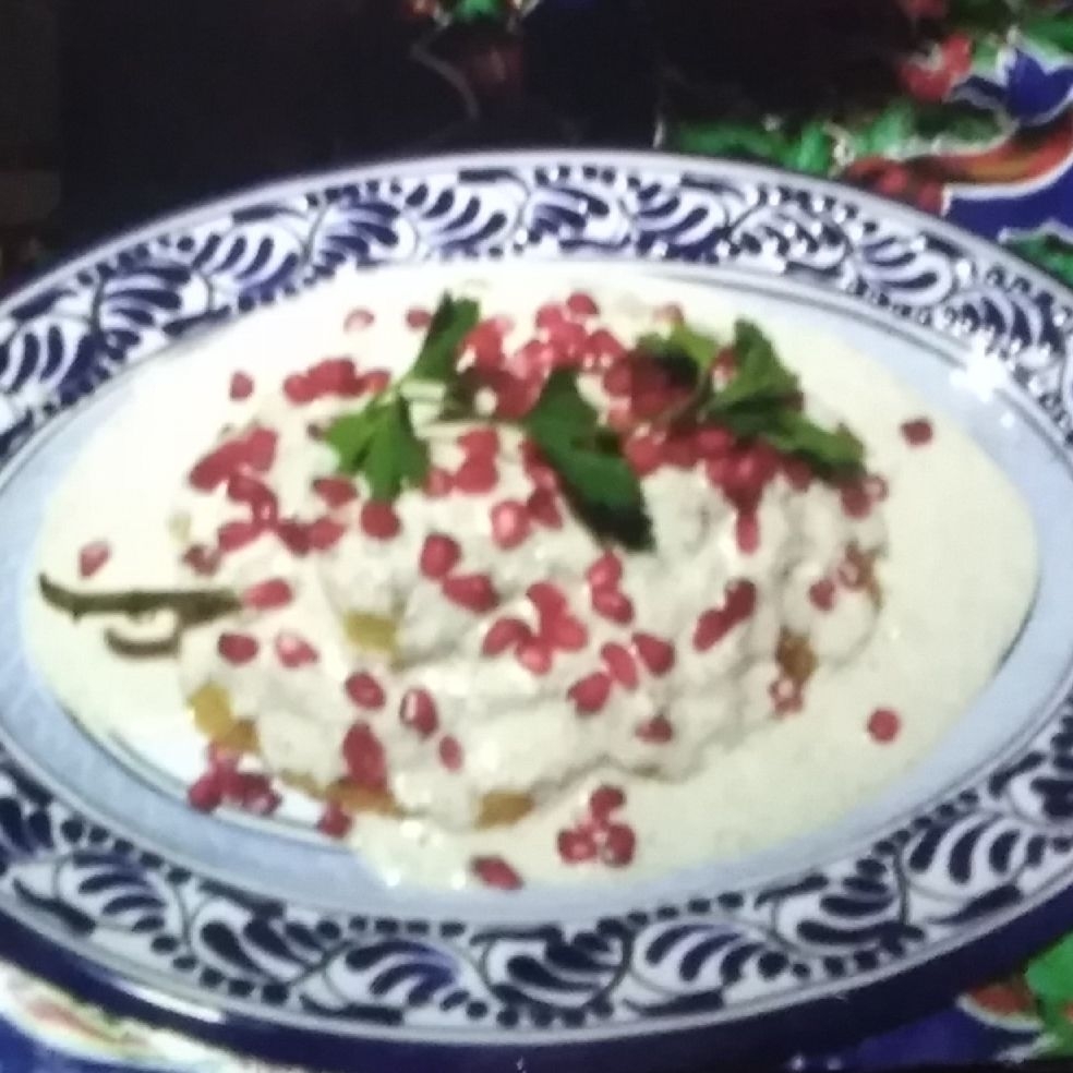 chiles en nogada