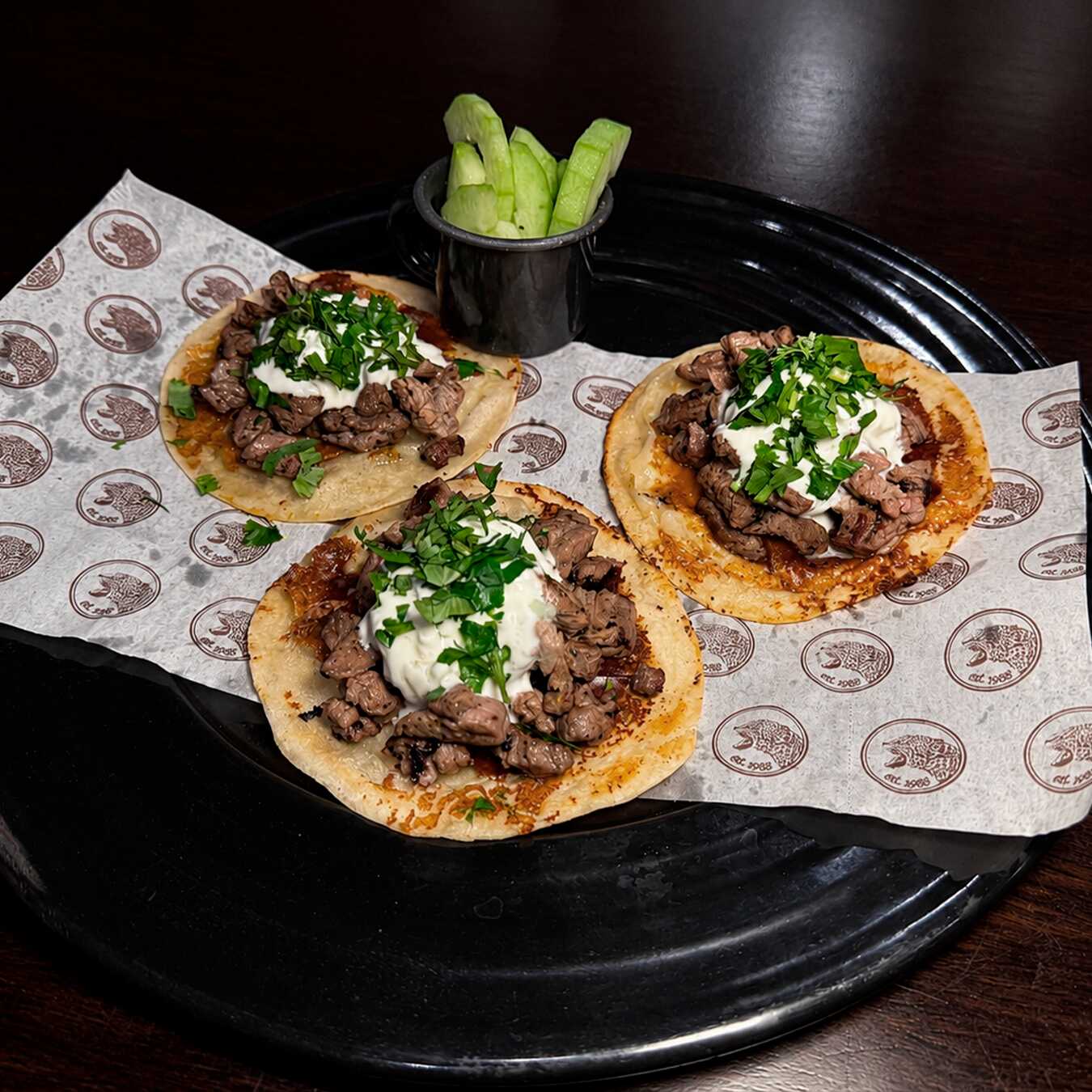 Tacos Árabes de Arrachera