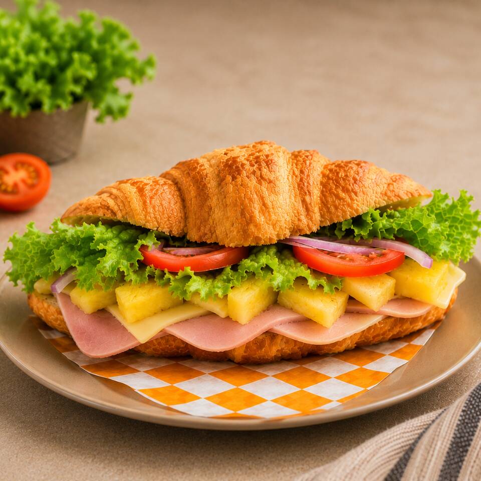 Croissant Hawaiano