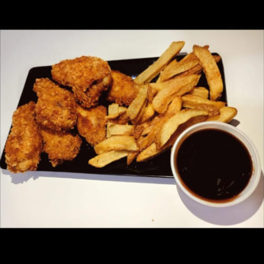 🔥Alitas x 6 con Papas Francesas🔥