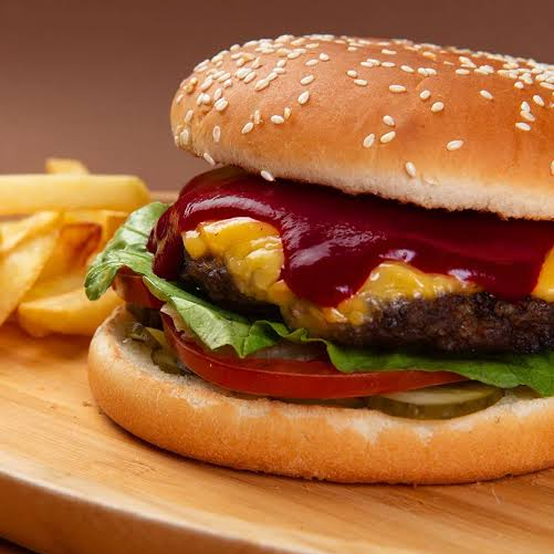 Bbq burguer + refresco
