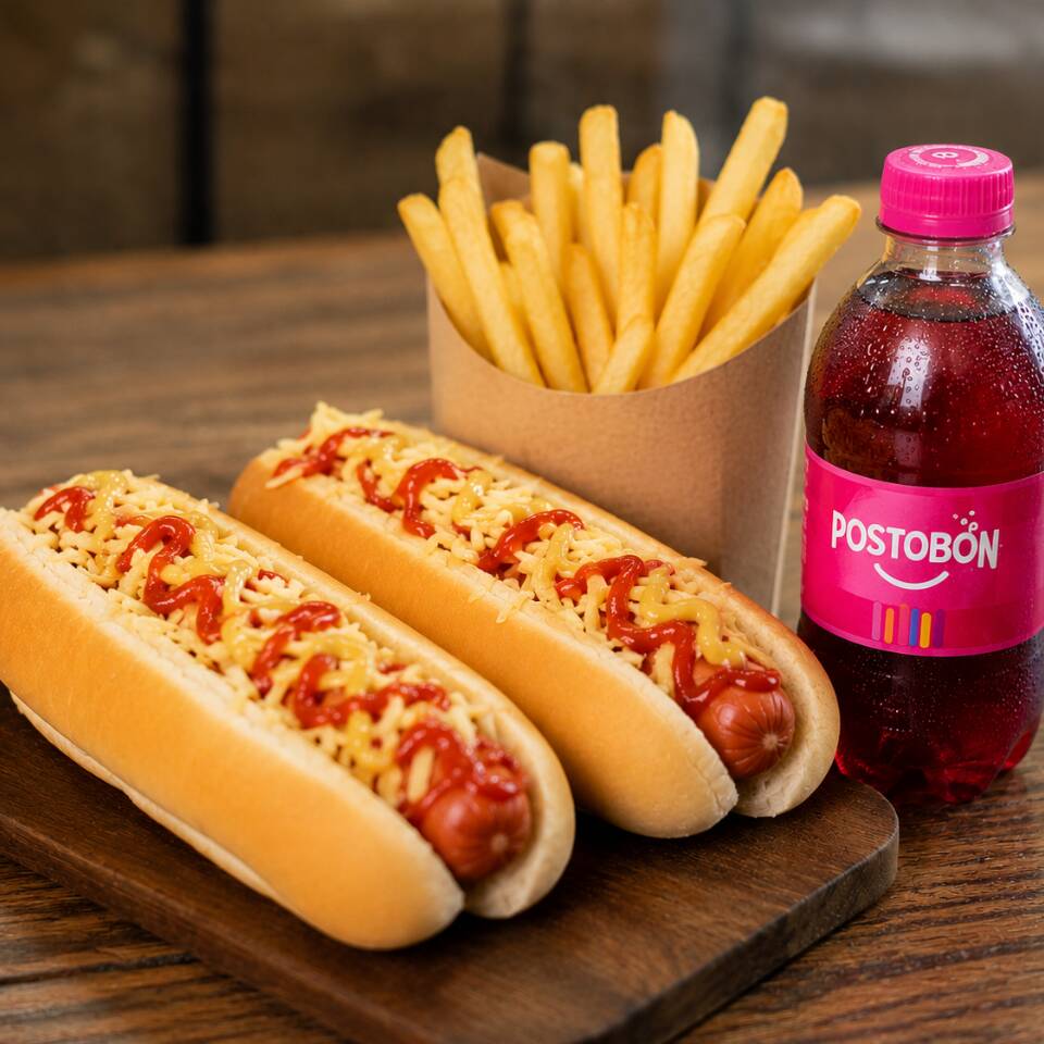 Combo Duo Perros Calientes