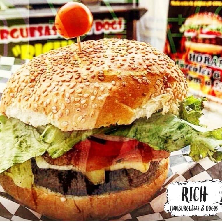 Hamburguesa con Queso Gouda