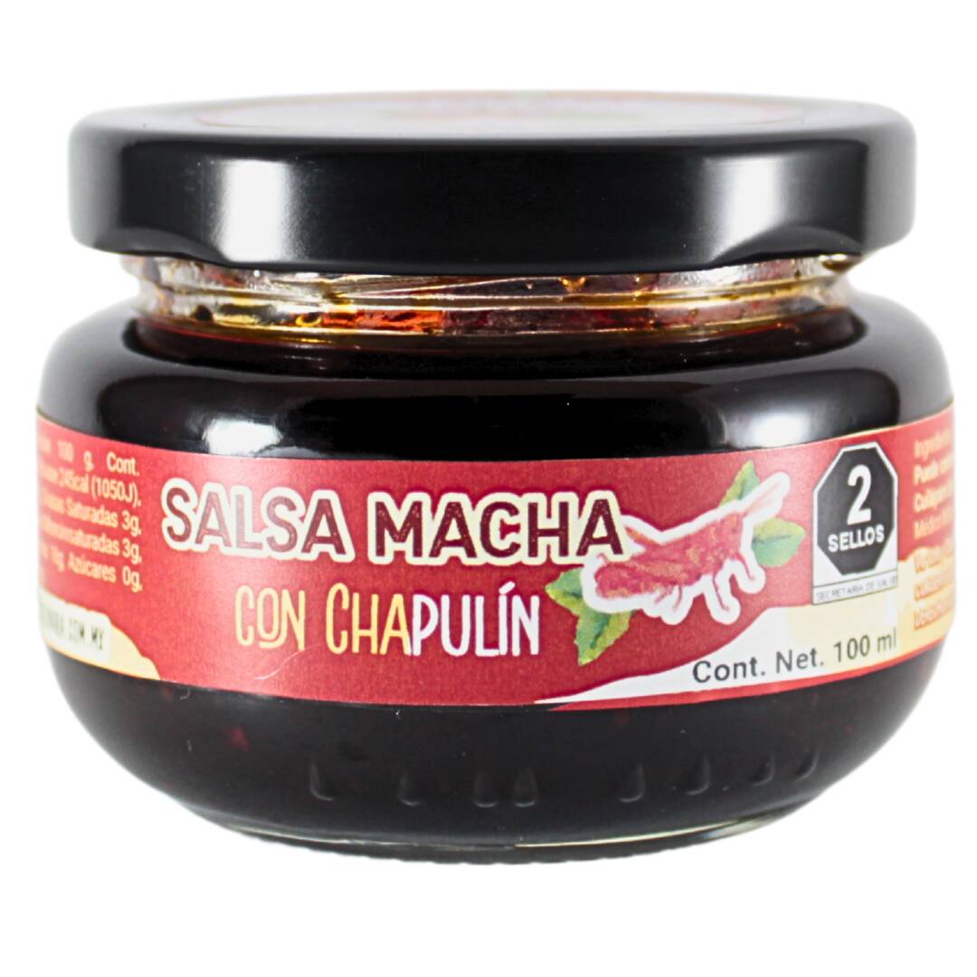 Salsa Macha con Chapulín
