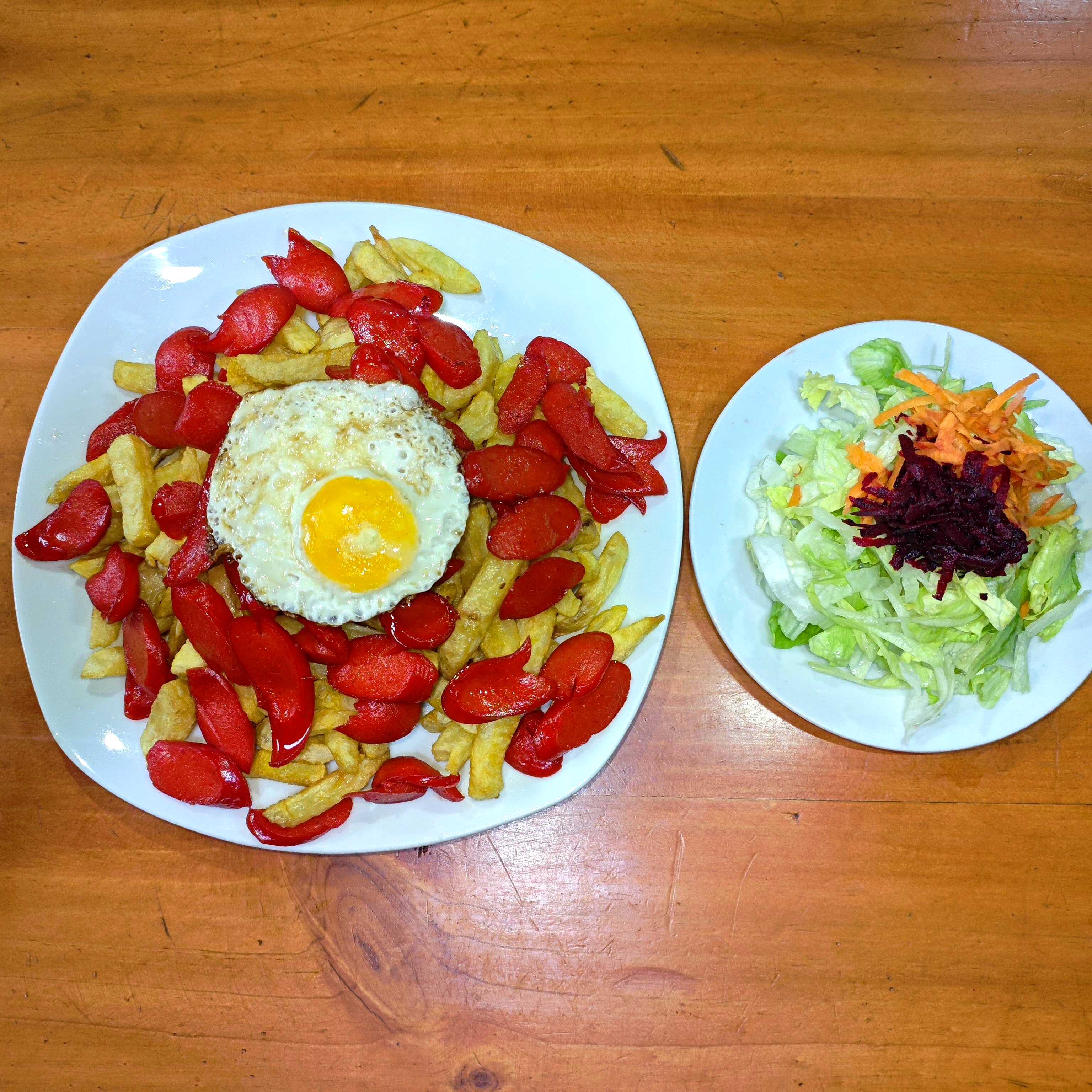 Salchipapa Especial