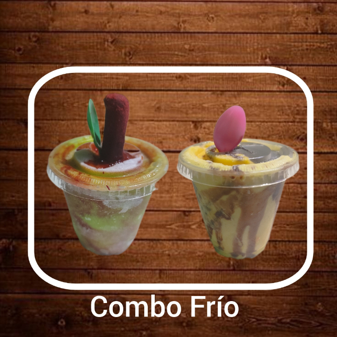 COMBO HELADO DISPONIBLE +CHAMOYADA DISPONIBLE