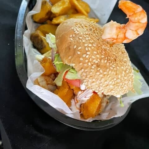 HAMBURGUESA CAMARON