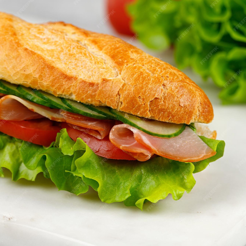 Baguette de Jamón 15 cm