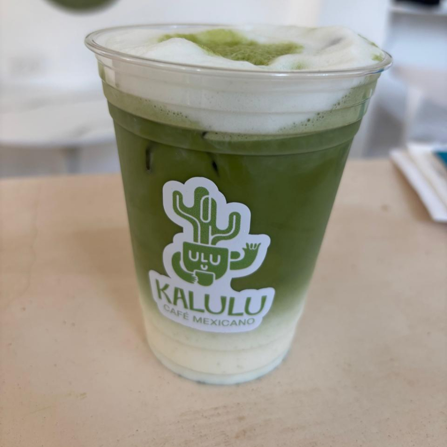 Matcha Latte Frio 16 Oz