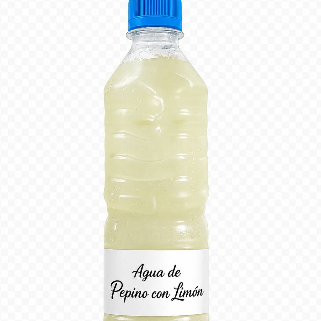 AGUA DE PEPINO CON LIMON 500ML