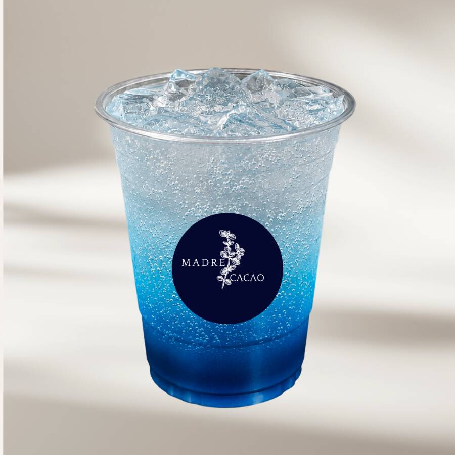 Soda Italiana Sabor Mora Azul