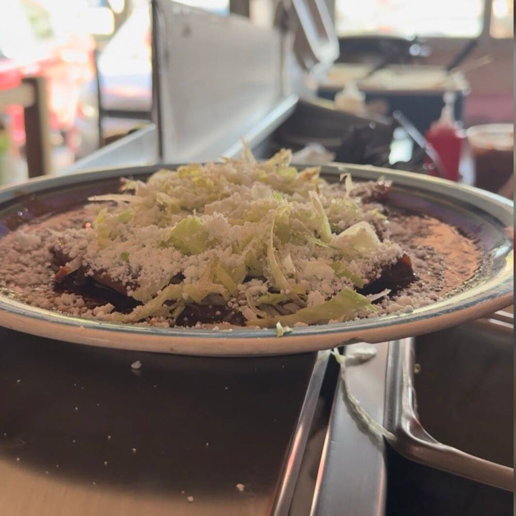 Enmoladas con Pollo