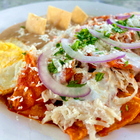 Chilaquiles Rojos