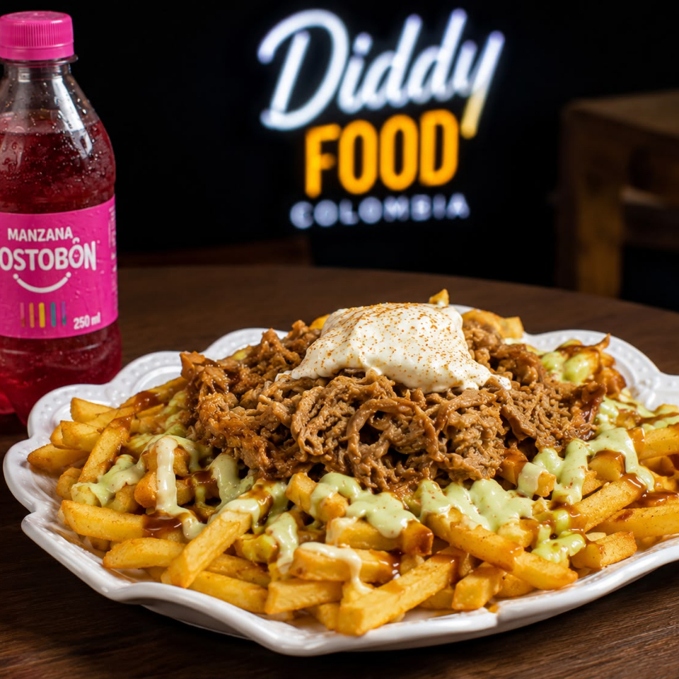 Papas Pulled Ks + Gaseosa 250ml
