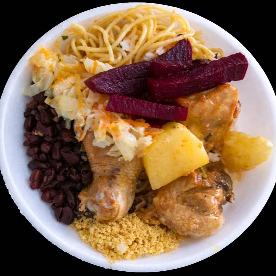 Arroz, Feijão, Macarrão, Farofa 500g
