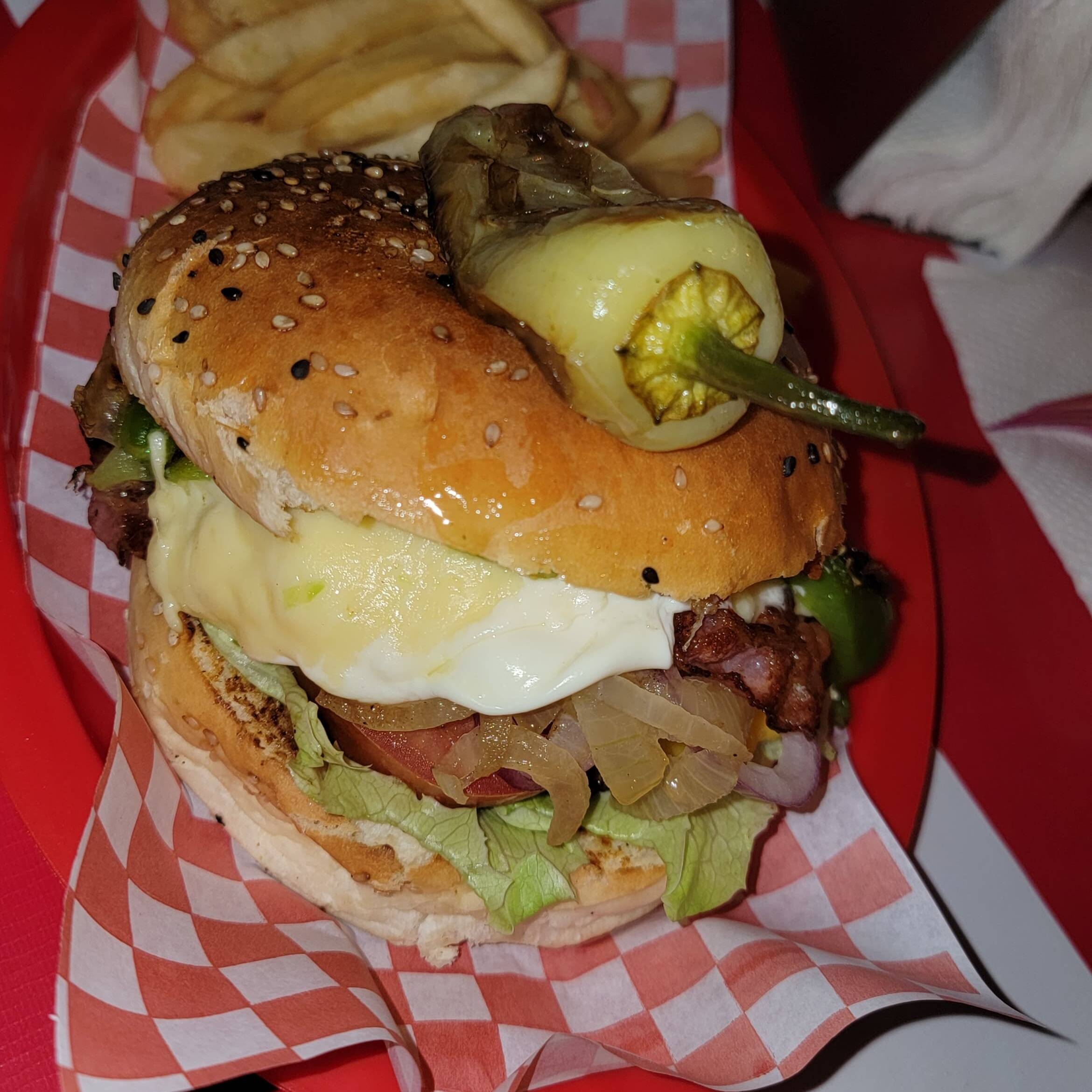 Hamburguesa 3 Quesos