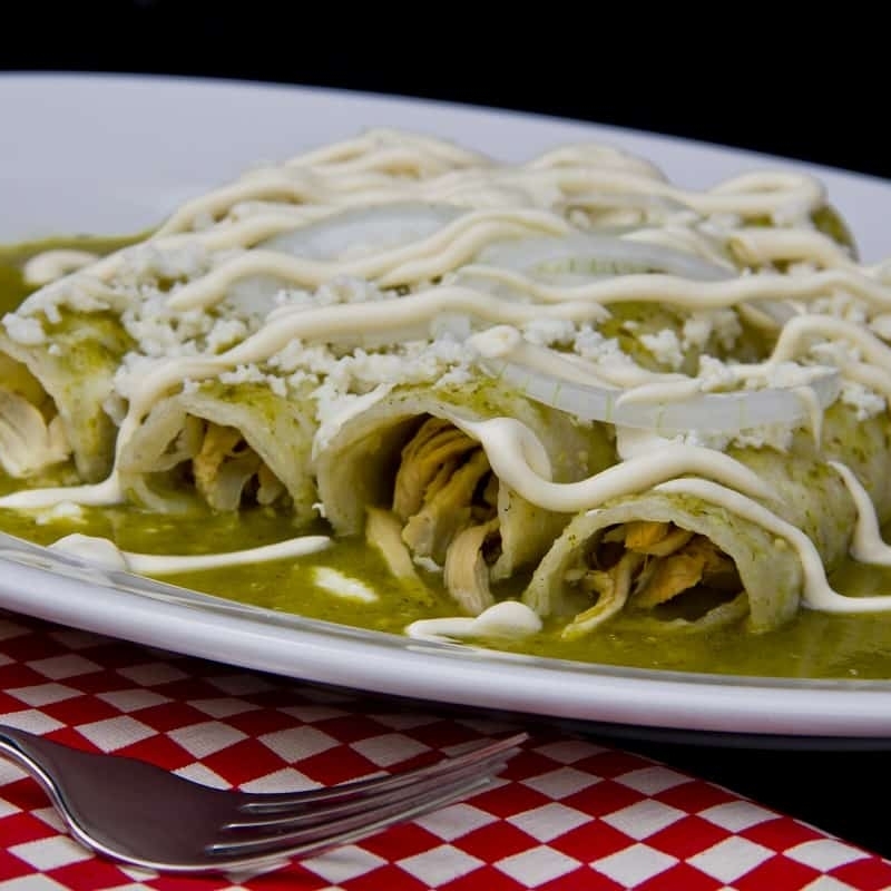 Combo de Enchiladas Verdes + Enmoladas