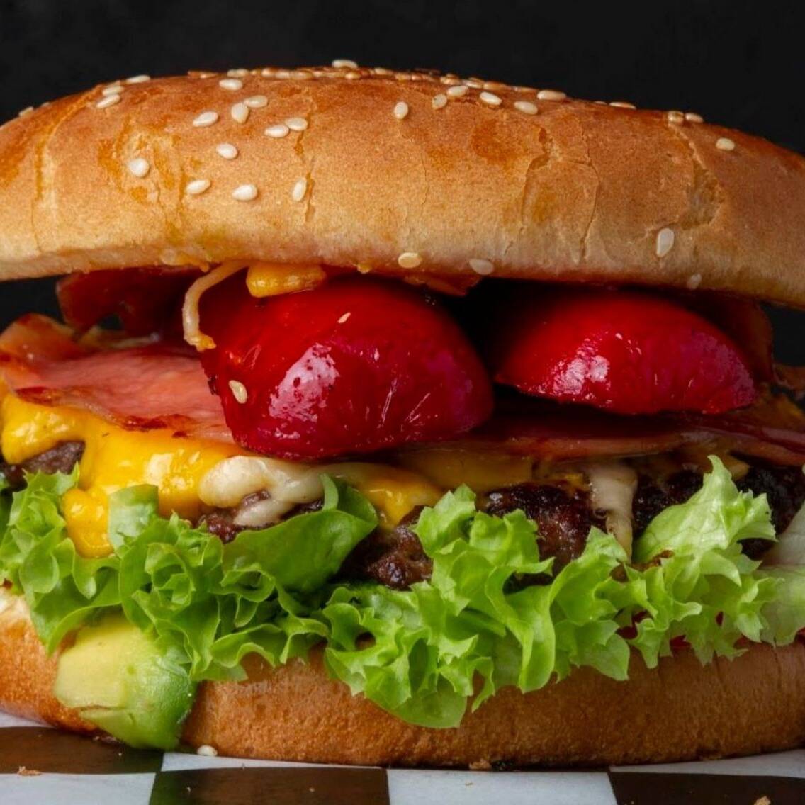 Hamburguesa Dinamita Plancha