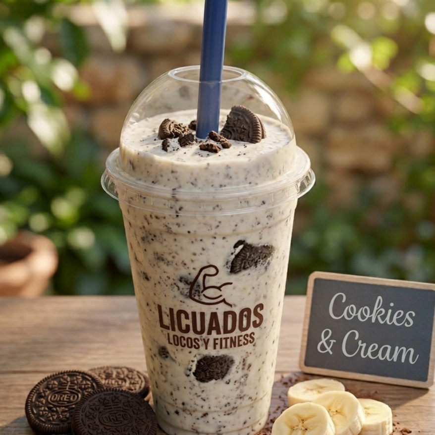 Licuado Natural Cookies & Cream 16 Oz
