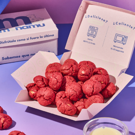 Cookie Bites de Red Velvet