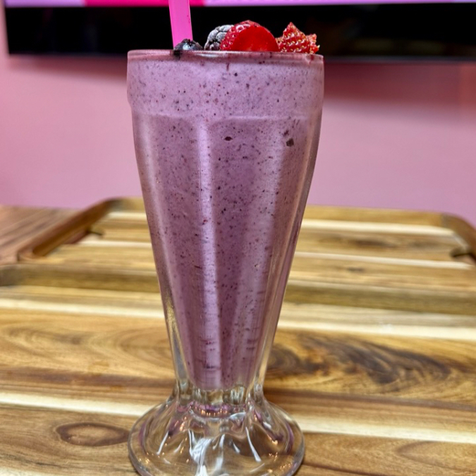 Malteada de Frutos Rojos 16 Oz