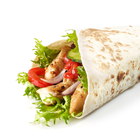 Wrap Delicioso de Pollo