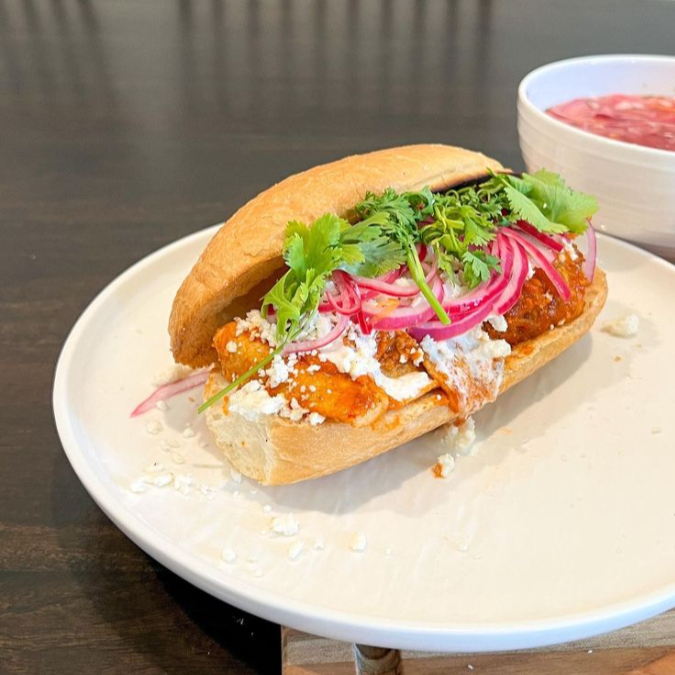 Torta de Chilaquiles
