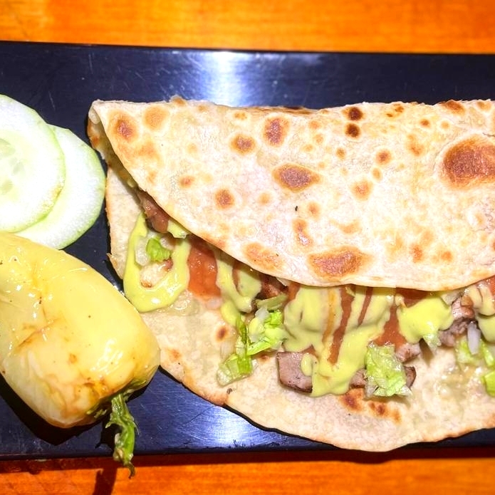 Taco de harina