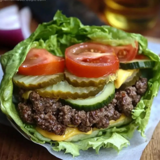 Hamburgesa sin Carbohidratos No incluye papas