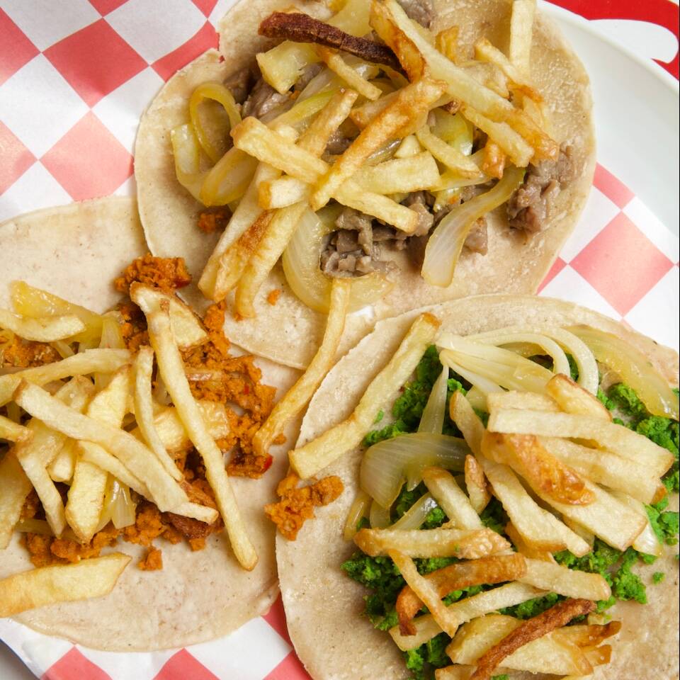 Taco de Chorizo Rojo