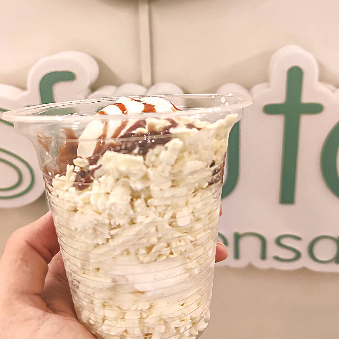 Vaso con Helado Grande