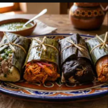 Tamal Oaxaqueño Rajas 4 piezas