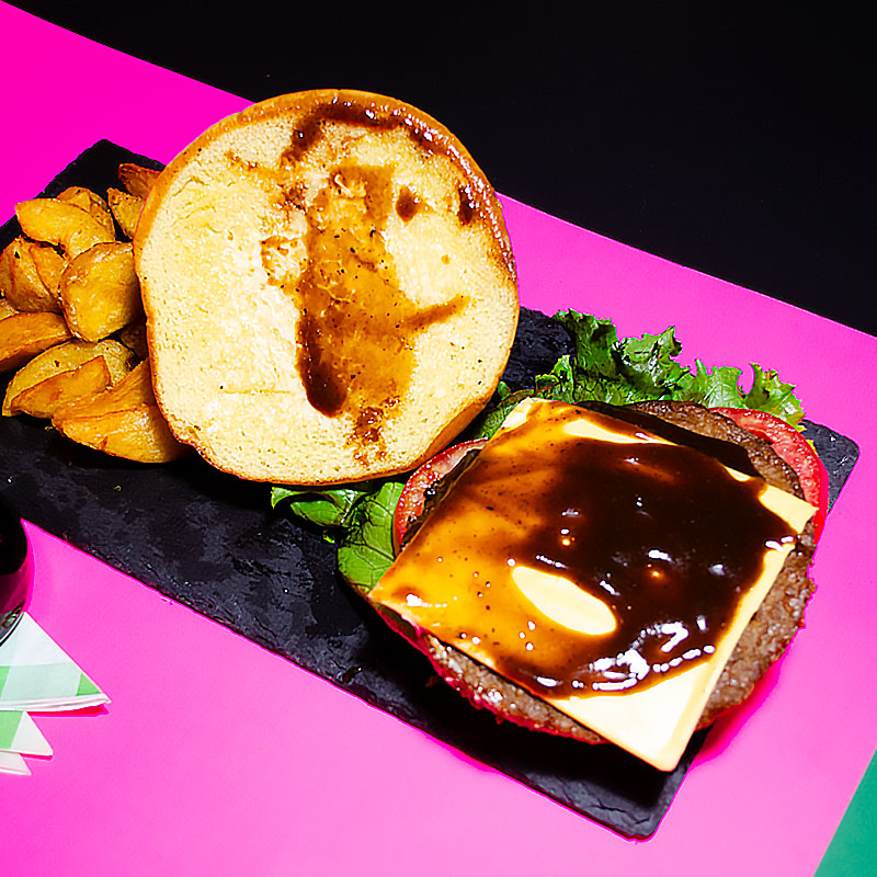 Burger BBQ Combo