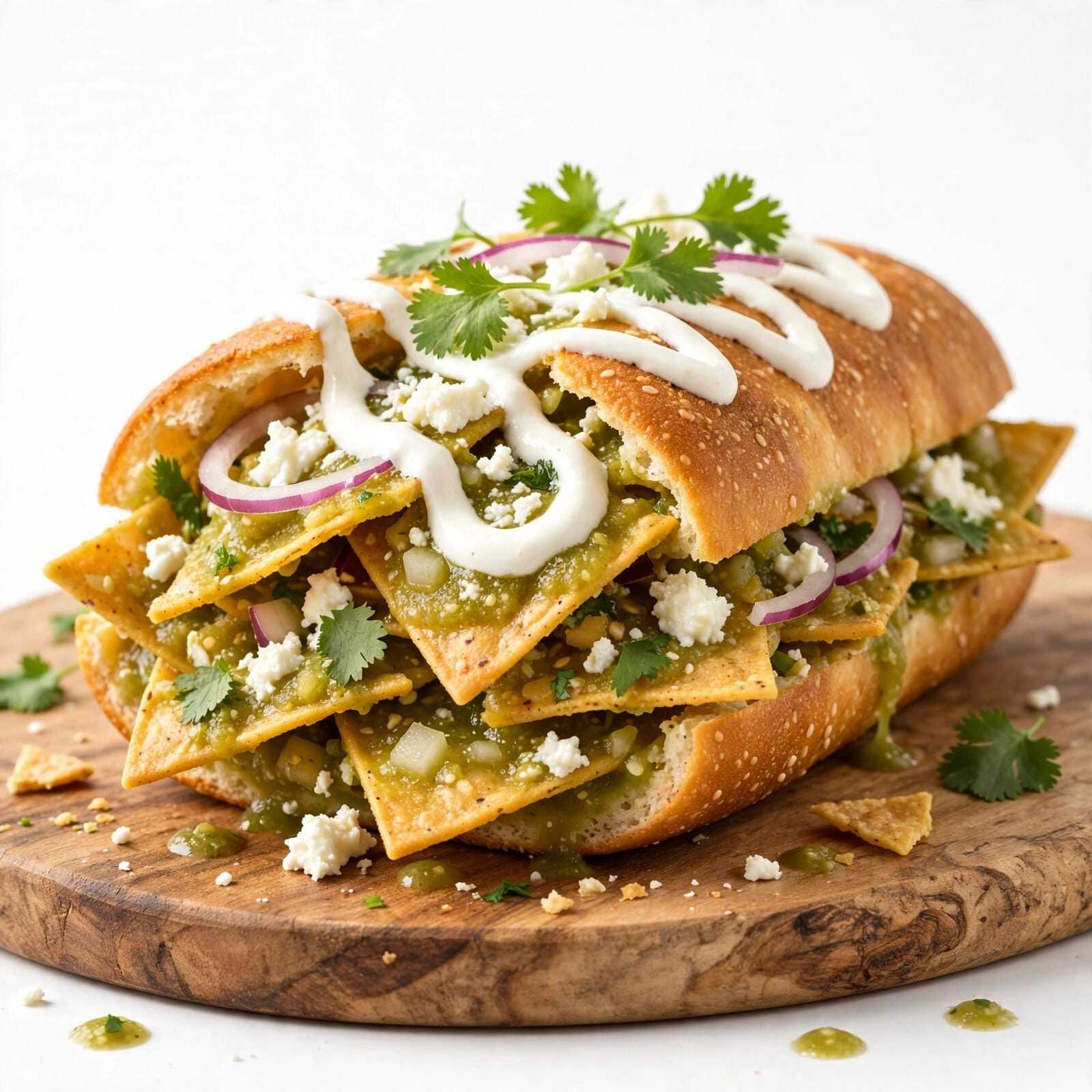 Torta Chilaquiles