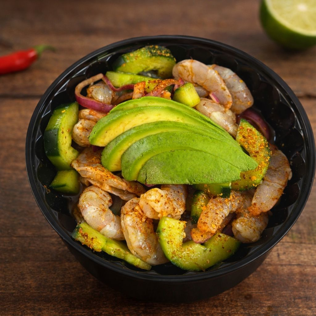 Charola de Aguachile.