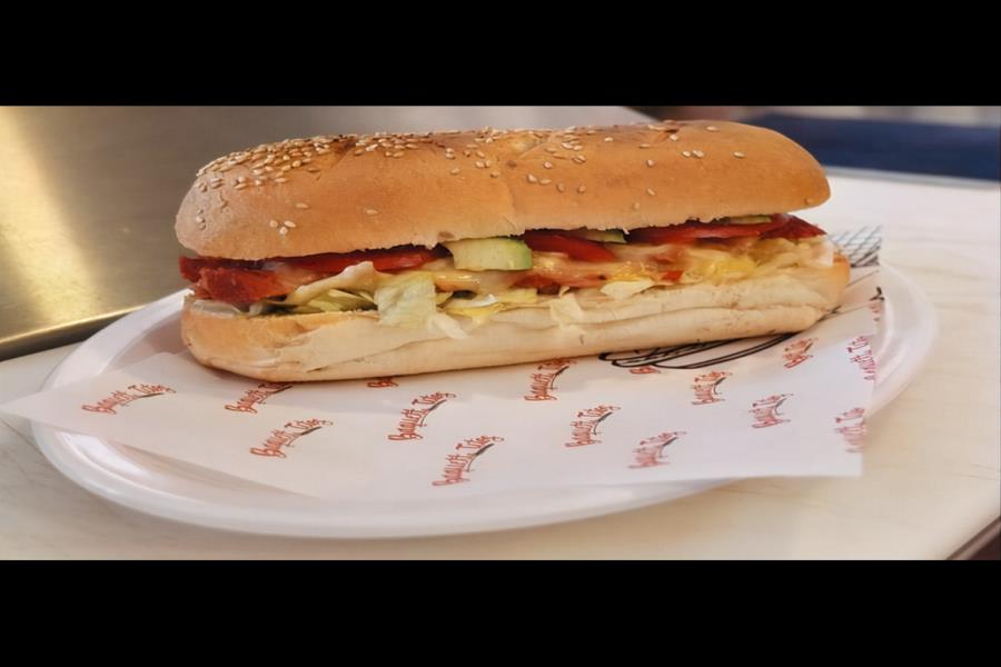 BAGUETTE JAMÓN SERRANO 15 CM