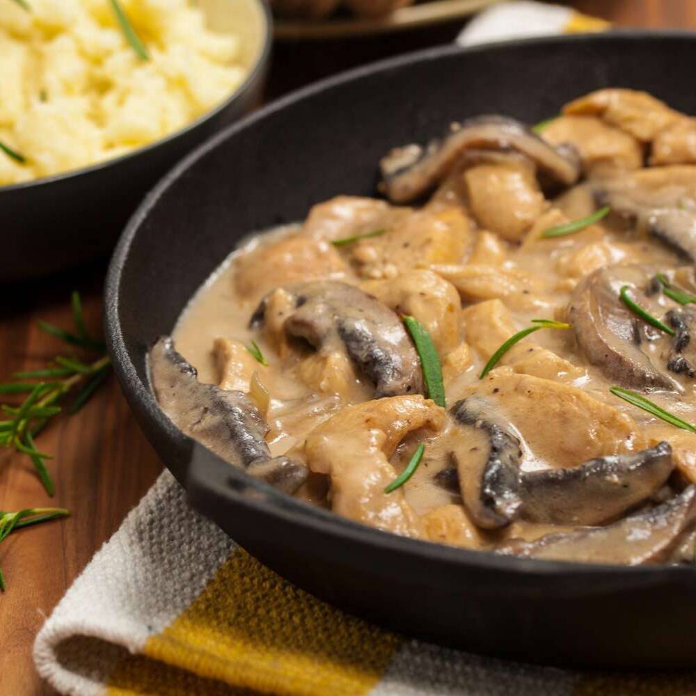 Pollo a la Crema de Champiñones 180 G