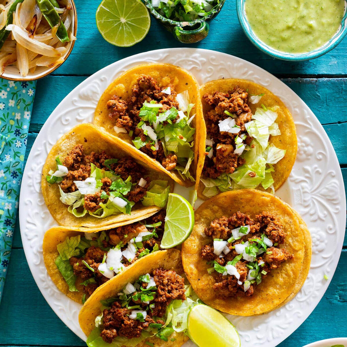 TACOS DE CHORIZO