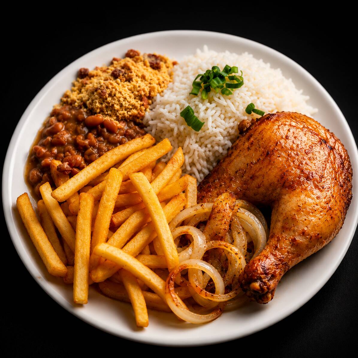 Venha saborear o melhor frango temperado com limão pepper, alho, cebola, e azeite.
Tudo feito com amor