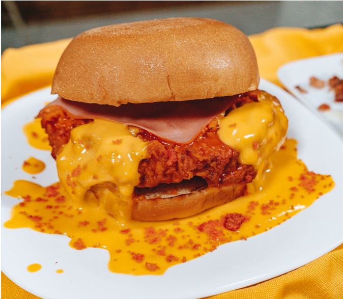 Hamburguesa de pollo MOCAS