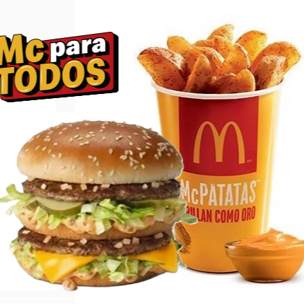 Big Mac + McPatatas con Queso